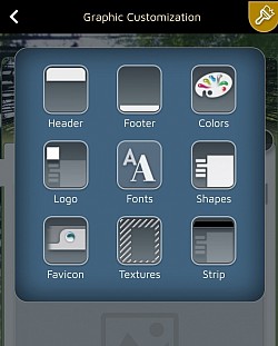 Можете да персонализирате много аспекти на вашия безплатен уебсайт.