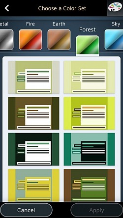 SMART версията ви предлага 56 предварително зададени цветови настройки (всички могат да се редактират в Pro версията)