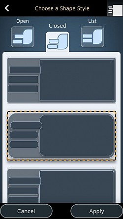 Имате 15 различни теми за формите на разделите